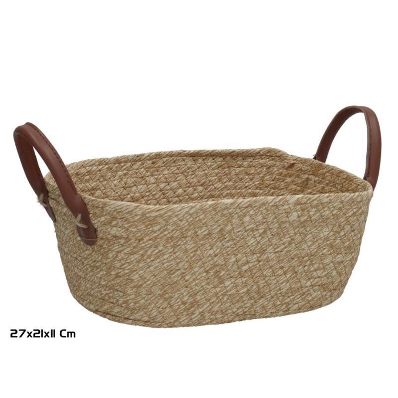 CESTA C/ASAS TERESA 27X21X11 CM