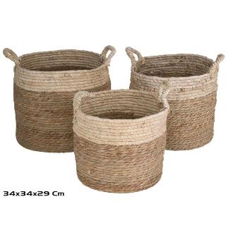CESTAS X3 OLIVIA 34X34X29 CM