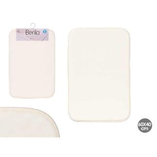 ALFOMBRA BAÑO VISCOELASTICA BLANCO