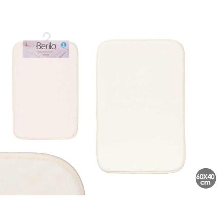 ALFOMBRA BAÑO VISCOELASTICA BLANCO
