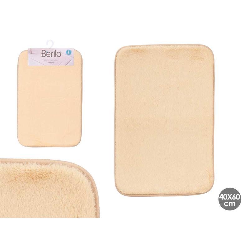 ALFOMBRA BAÑO VISCOELASTICA MARRON