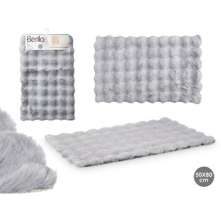 ALFOMBRA BAÑO GRIS