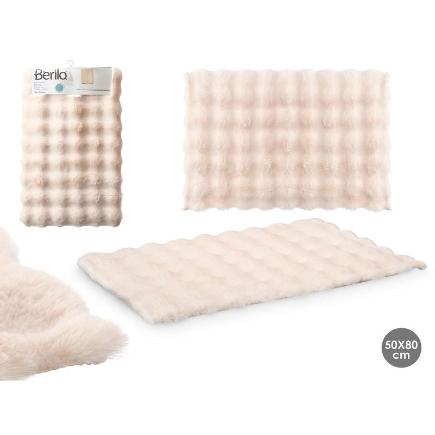 ALFOMBRA BAÑO BLANCO