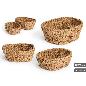 SET 2 CESTOS OVALADOS 28X22 CM