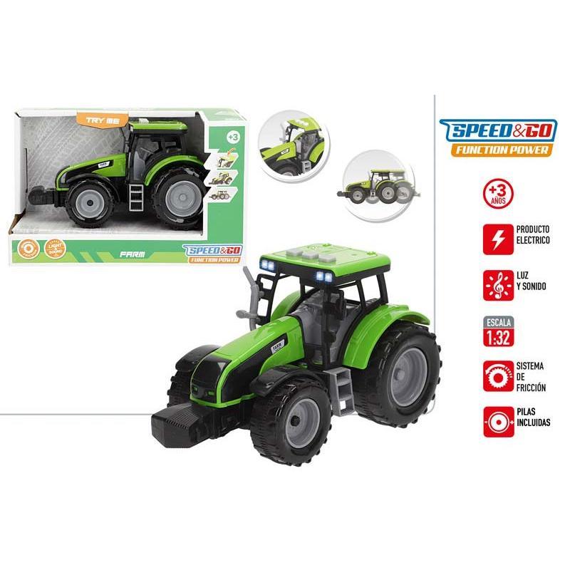 TRACTOR FRICCION 1:32  SPEED & GO
