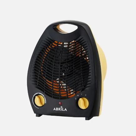 TERMOVENTILADOR ELECT LUBIAN 2000W AMARILLO/NEGRO 2 POTENCIAS
