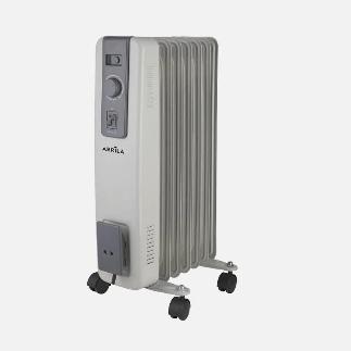 RADIADOR ACEITE ACEBUCHE 1500W GRIS 3 POT 7 ELEM ANTI VUELCO