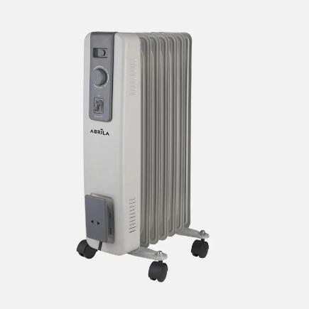 RADIADOR ACEITE ACEBUCHE 1500W GRIS 3 POT 7 ELEM ANTI VUELCO