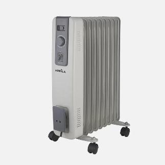 RADIADOR ACEITE ACEBUCHE 2000W GRIS 3 POT 9 ELEM ANTI VUELCO