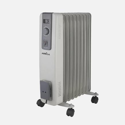 RADIADOR ACEITE ACEBUCHE 2000W GRIS 3 POT 9 ELEM ANTI VUELCO