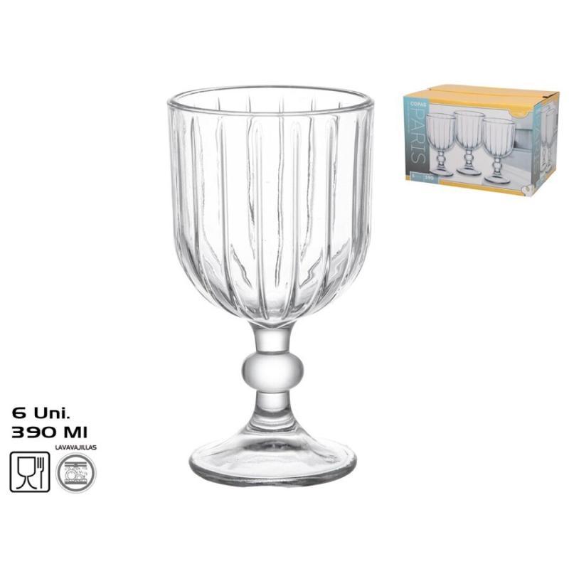 COPAS X 6 PARIS 390 ML.