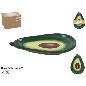 PLATO LLANO AGUACATE 16.5X11.5X2 CM.