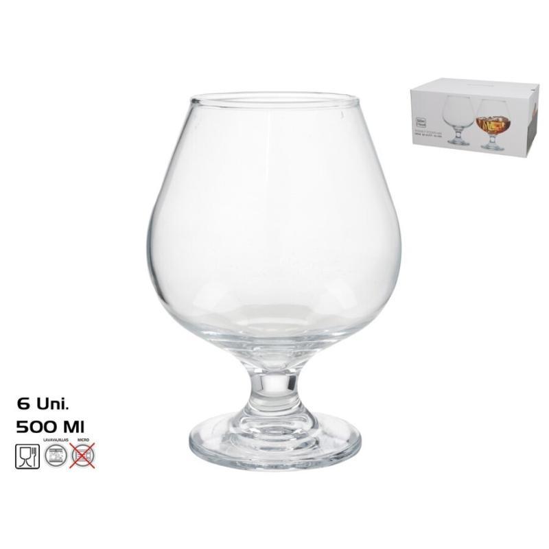 SET 6 COPAS LAGO 500 ML.