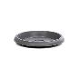PLATO MACETA REDONDA 12CM. ANTRACITA