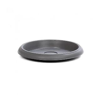 PLATO MACETA REDONDA 16 CM. ANTRACITA