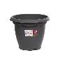 MACETA REDONDA 23CM. ANTRACITA
