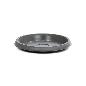 PLATO MACETA REDONDA 23CM. ANTRACITA