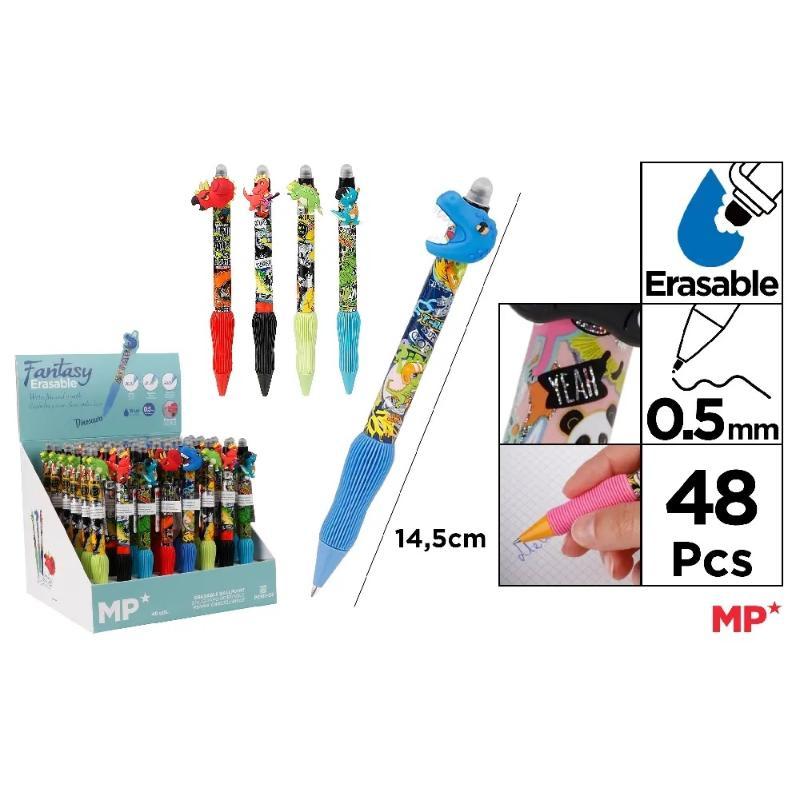 BOLIGRAFO BORRABLE CON DECORACION