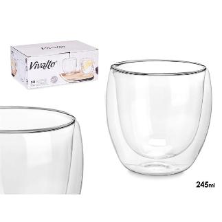 VASO BOROSILICATO AGUA 245 ML