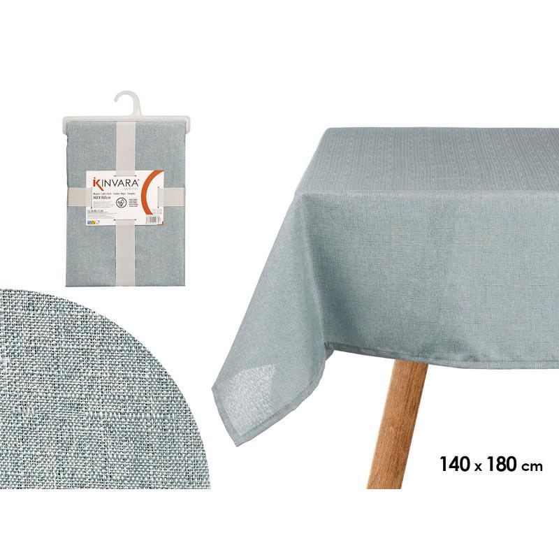 MANTEL POLIESTER 140X180 CM AZUL PALO