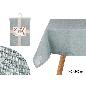 MANTEL POLIESTER 140X240 CM AZUL PALO
