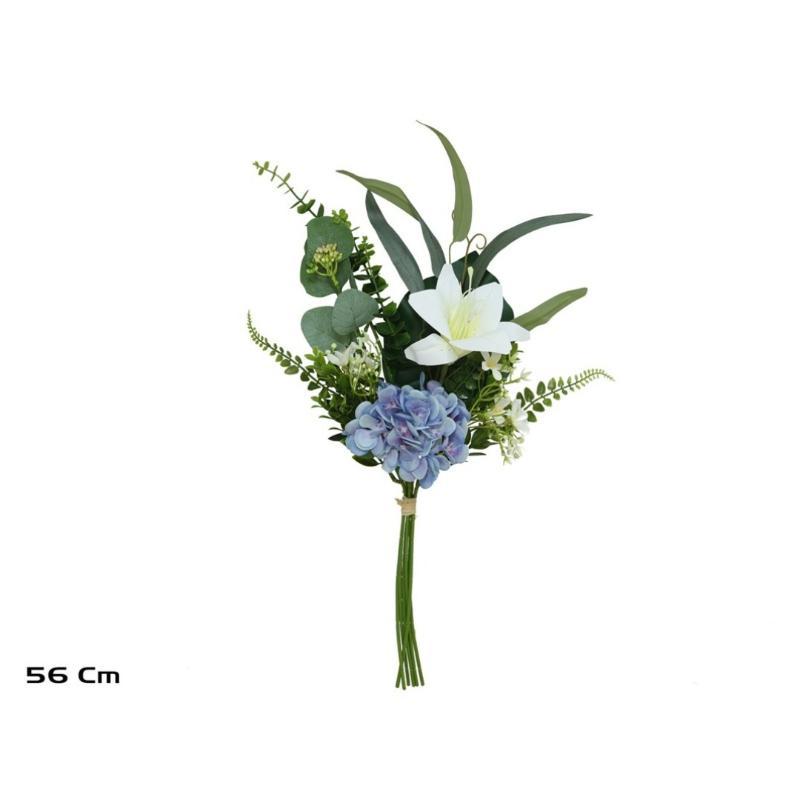 ATADO HORTENSIA LILIUM 56 CM AZUL
