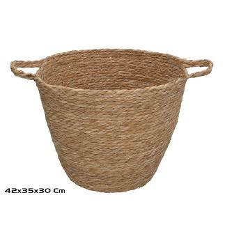 CESTA 2 ASAS NATURA 42X35X30 CM