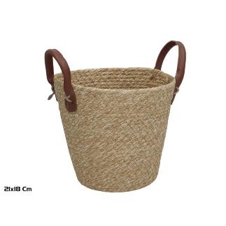 CESTA C/ASAS TERESA 21X18 CM