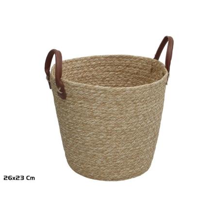 CESTA C/ASAS TERESA 26X23 CM