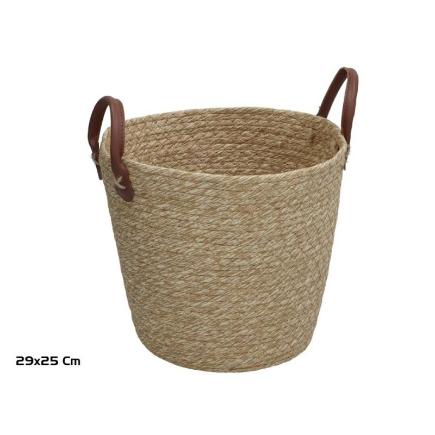 CESTA C/ASAS TERESA 29X25 CM