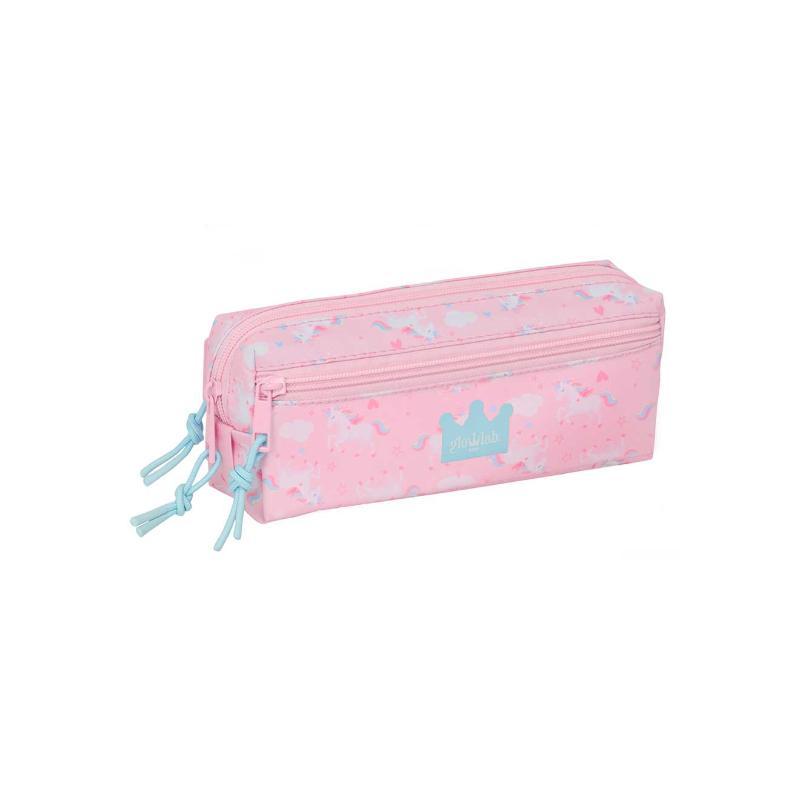 PORTATODO TRIPLE PEQ. C/GOMA ELAST. 22 CM GLOWLAB KIDS