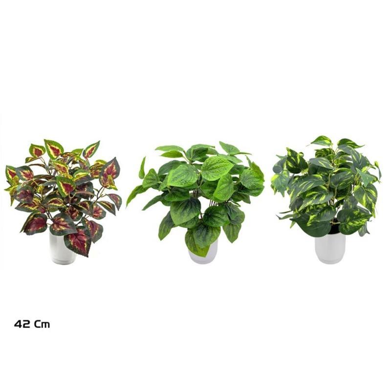 MACETA HOJAS X78-42 CM (S)