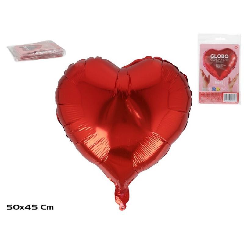 GLOBO CORAZON 50X45 CM
