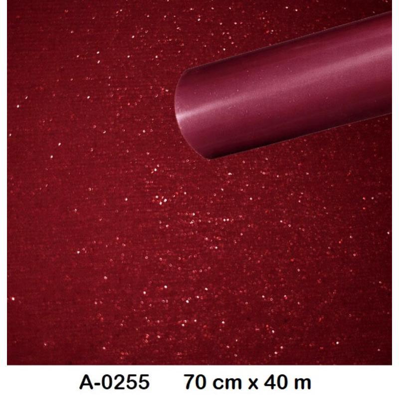 BOBINA POLIPROPILENO REFLEX BRILLO 70CM X 25 M ROJO