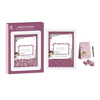 PRIMERA COMUNION CUADRO DE INVITADOS NIÑA