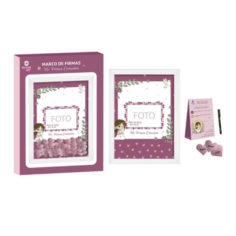 PRIMERA COMUNION CUADRO DE INVITADOS NIÑA