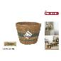CESTA ALMACENA CONICA SEAGRASS 25CM PRIVILEGE