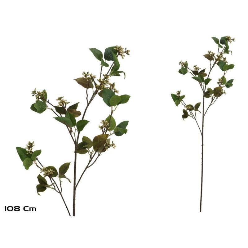 VARA HOJAS C/SEMILLAS 108 CM VERDE