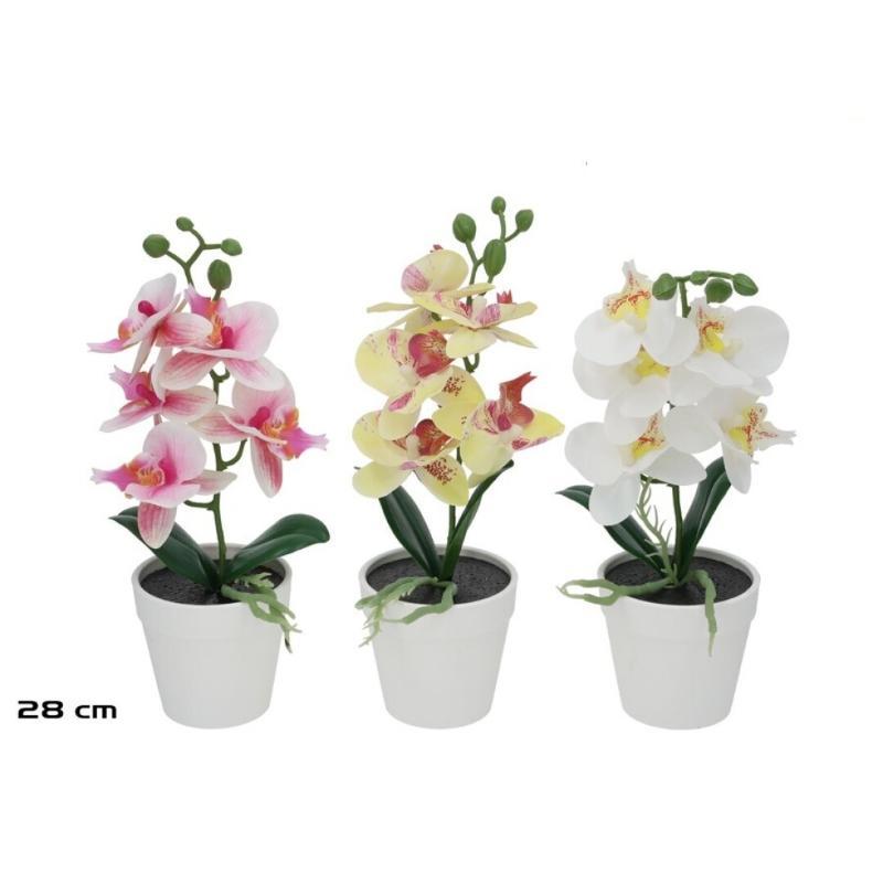 MACETA ORQUIDEAS X5 REAL TOUCH 28 CM (S)