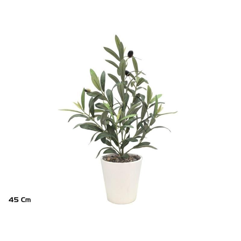 MACETA MELAMINA OLIVO 45 CM
