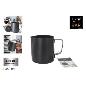 LECHERA ACERO INOX BLACK 350 ML MY BAR