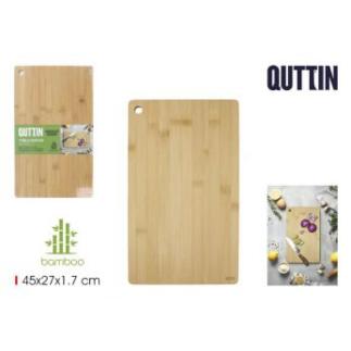 TABLA PARA CORTAR BAMBU 45X27 CM QUTTIN