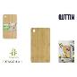 TABLA PARA CORTAR BAMBU 27X15X0.8CM QUTTIN
