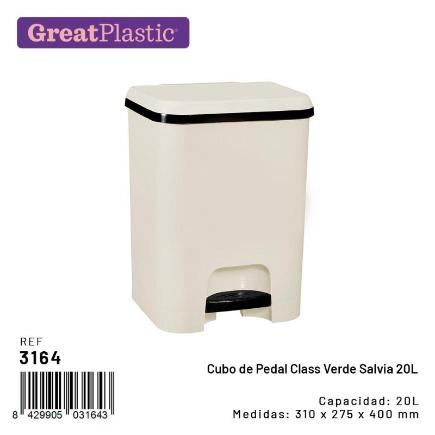 CUBO PEDAL CLASS VERDE SALVIA 20L