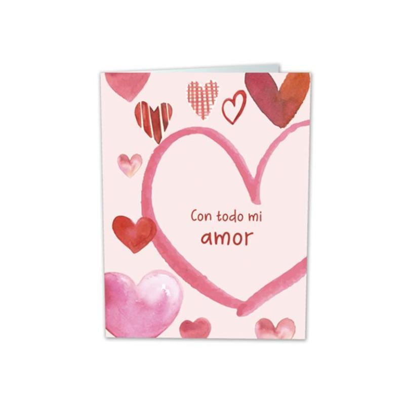 MINI CARD CON TODO MI AMOR