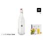 BOTELLA VIDRIO TRANSPARENTE 1L LA MEDITERRANEA