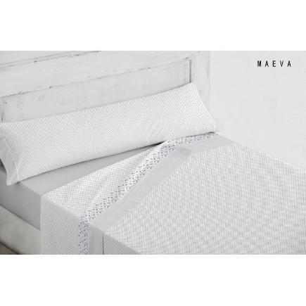 JUEGOS SABANAS POL ALG DN MAEVA AZUL T/200