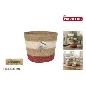CESTA ALMACENA CONICA SEAGRASS 30 CM PRIVILEGE