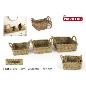 SET 3 CESTAS CUAD.C/ASAS 25/20/16 CM PRIVILEGE
