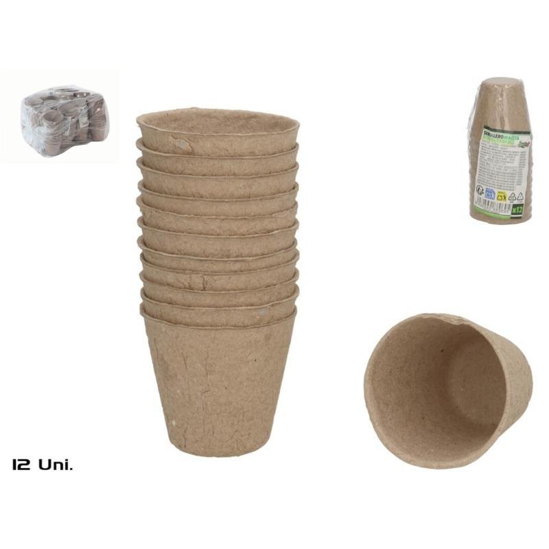 SEMILLERO X12 MACETA BIODEGRADABLE XXXX